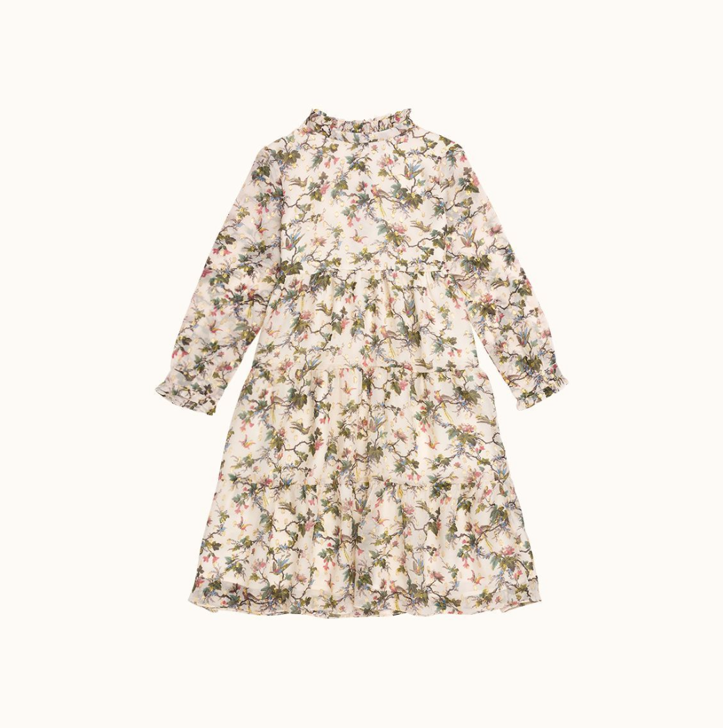 bonpoint silk dress Bonpoint Kids' Silk Dress In Make Up