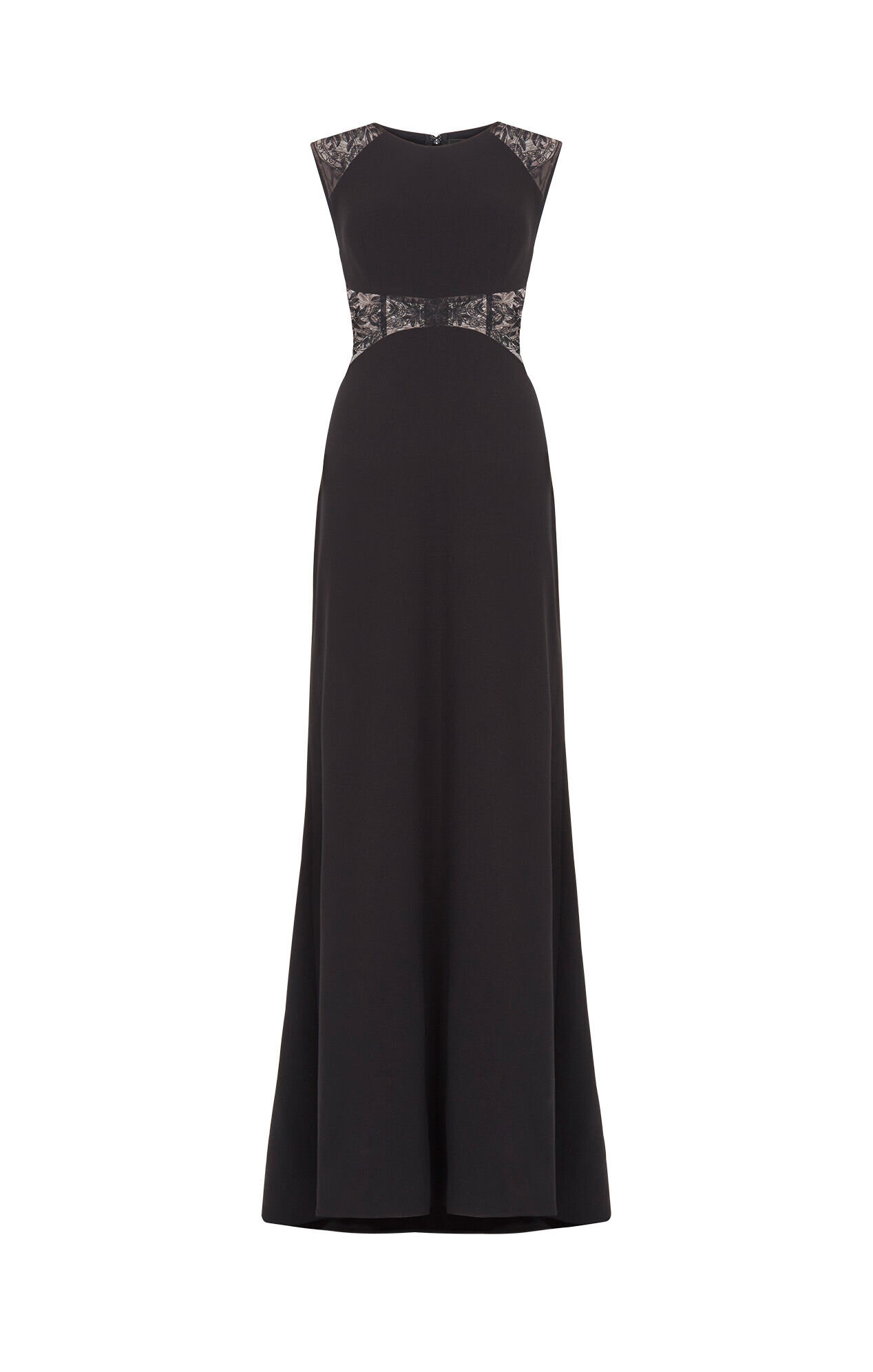 BCBGMAXAZRIA Maryana Embroidered Gown in Black.jpg