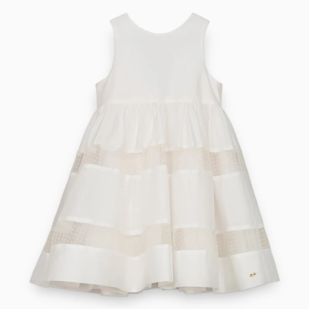 Tartine et Chocolat Silk Bow Dress