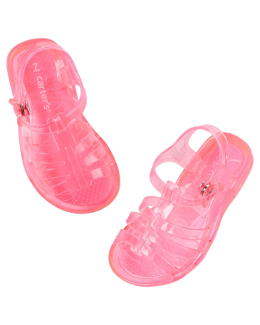 carters jelly sandals
