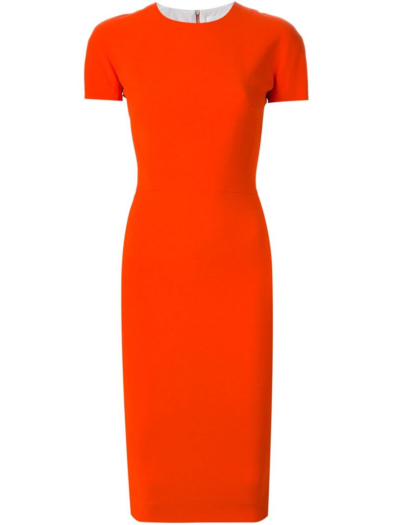 victoria-beckham-yellow-orange-shortsleeved-fitted-dress-yellow-product-0-445337660-normal.jpg