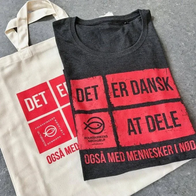 DanChurchAid Det Er Danske At Dele Top in Green