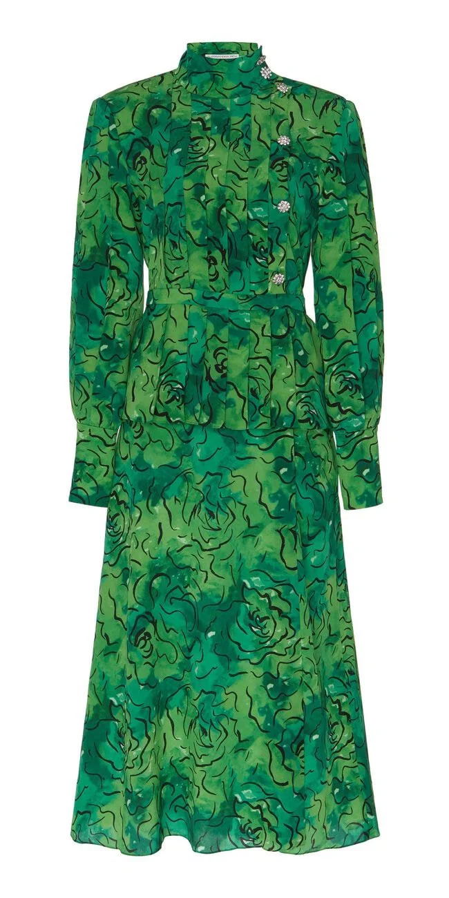 The Vampire's Wife Falconetti Dress in Emerald  UFO No More