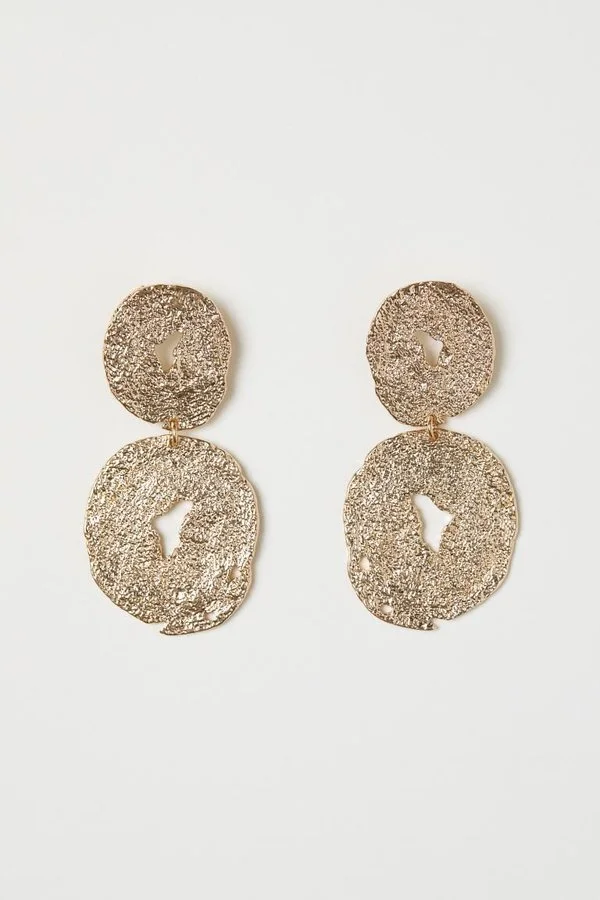 H&M Large Metal Earrings