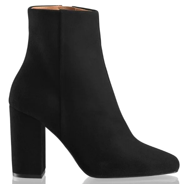 russell and bromley black ankle boots