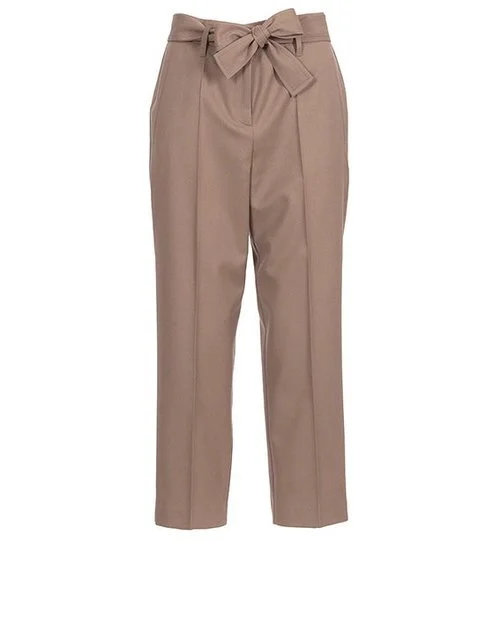 Hugo Boss Alantia Trousers in Beige