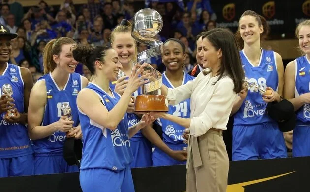 Queen Letizia attends Copa de la Reina basketball final
