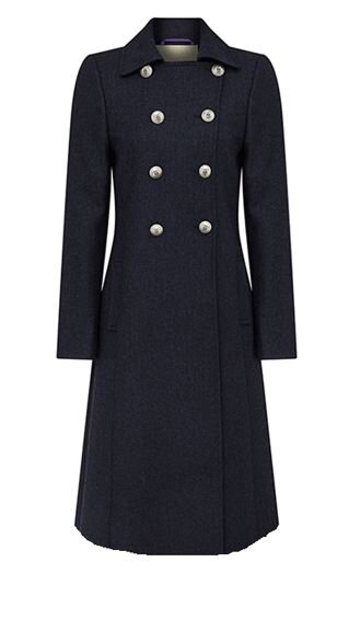 Guinea London The York Coat in Navy Herringbone Wool.jpg