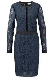 Day Birger et Mikkelsen Waves Lace Dress in Navy