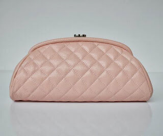 Chanel Timeless Caviar Quilted Clutch in Light Pink — UFO No More