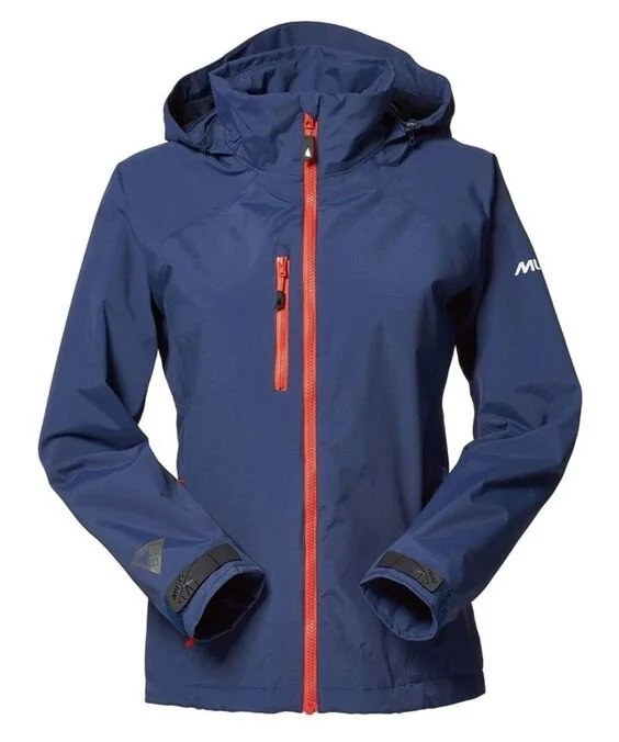 Musto Corsica BR1 Jacket in Blue with Red Trim