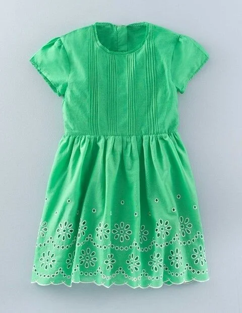 Mini Boden Embroidered Cross-Back Dress in Pale Blue Bud UFO No More Mini Boden Embroidered Cross-Back Dress in Pale Blue Bud UFO No More