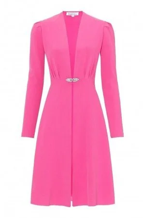 Libelula Dulwich Coat in Pink