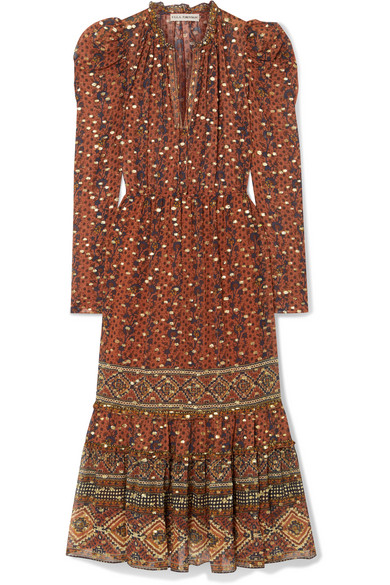 Ulla Johnson Alessandra Printed Dress