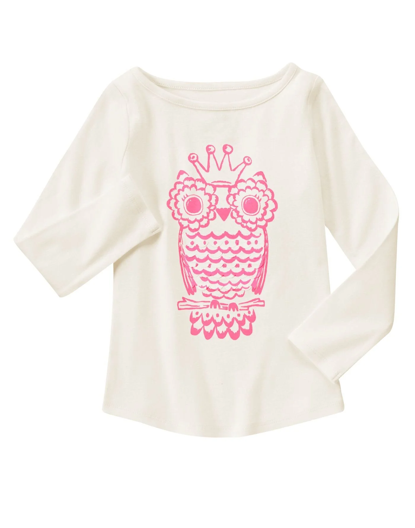 Gymboree Shimmering Owl Princess Tee.jpg