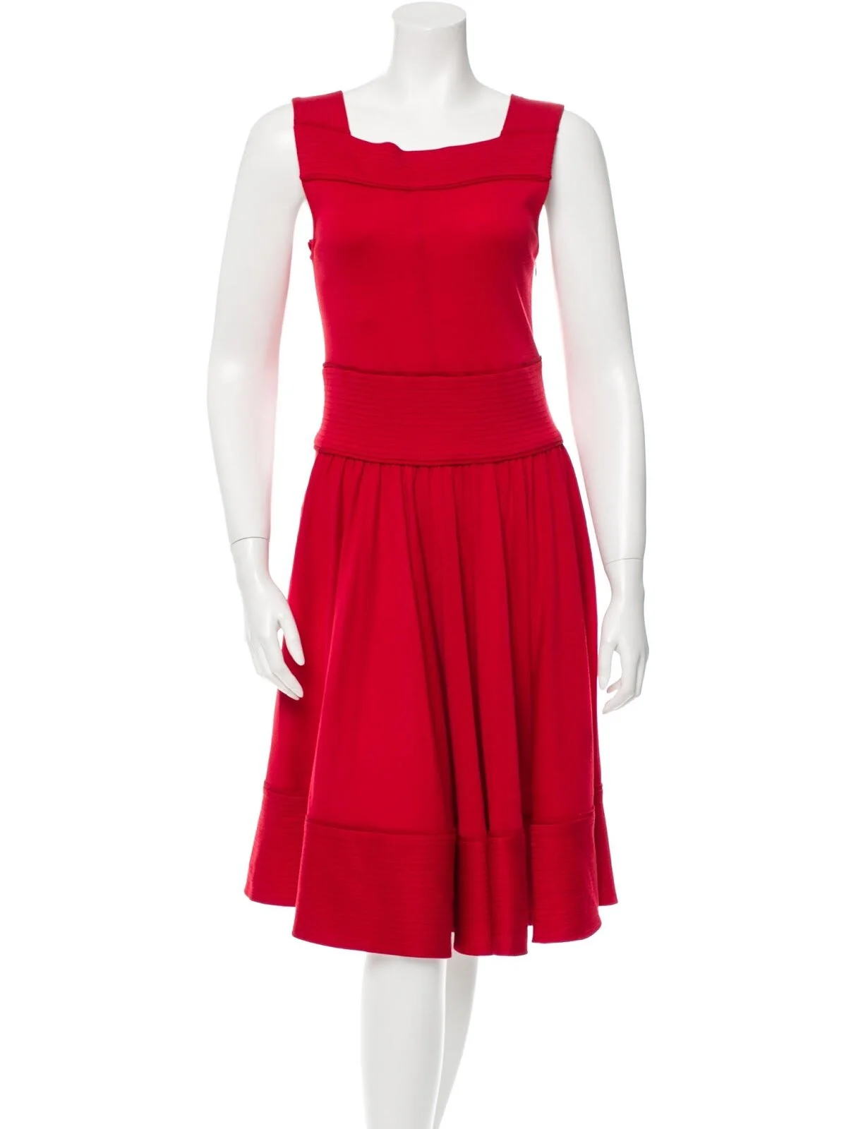 Diane Von Furstenberg Paige Dress in Dragon Red
