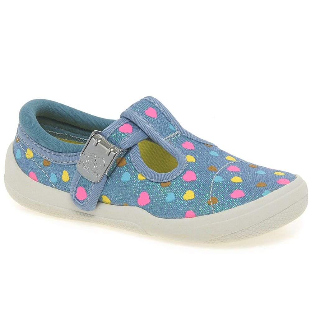 Clarks Briley Denim Heart Print — UFO No More