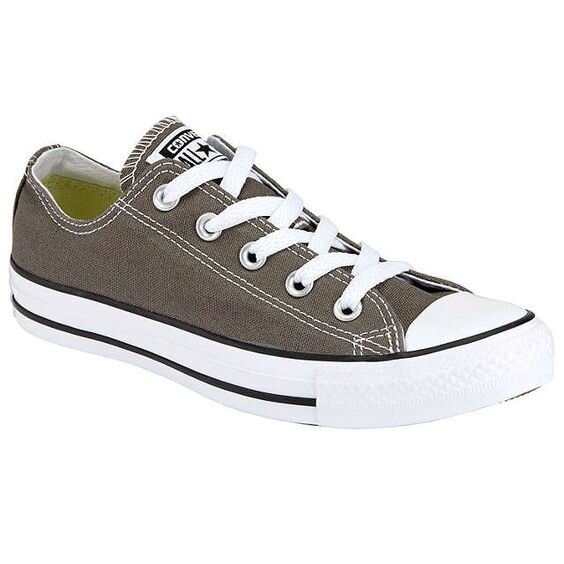 converse chuck taylor all star low top charcoal