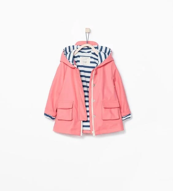 zara baby raincoat
