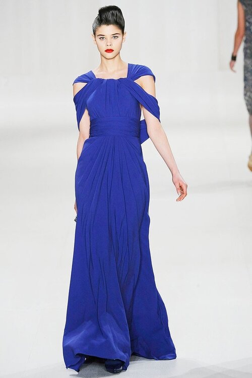 Elie Saab Fall 2009 Off the Shoulder Gown — UFO No More