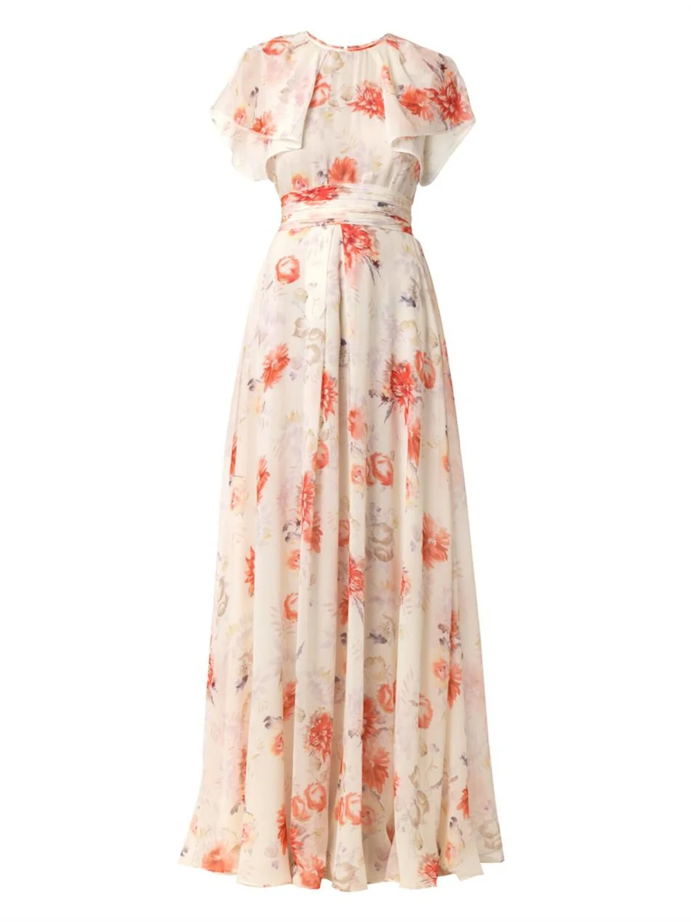 ワンピース GIAMBATTISTA VALLI Floral dress GiAMBATTiSTA VALLi ワンピース 40(M位) 青x白(花柄)