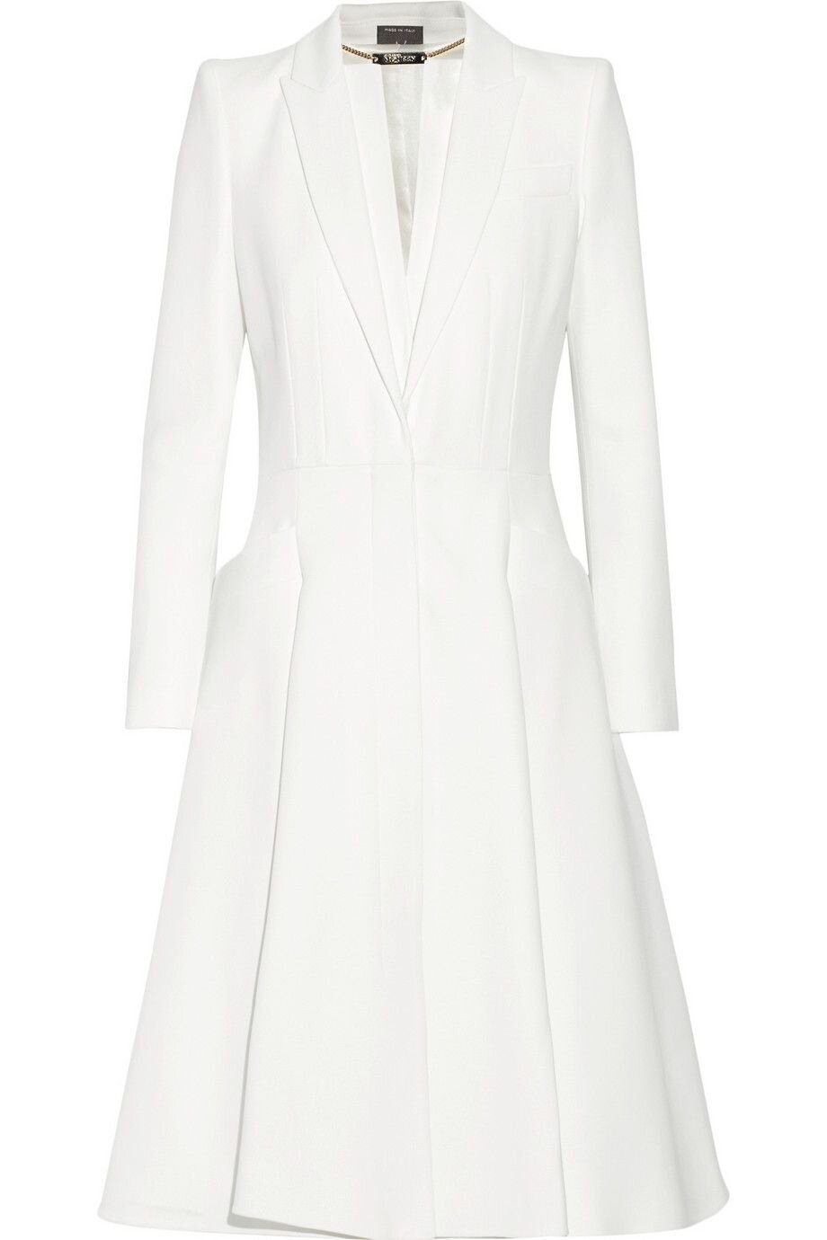 alexander mcqueen dress coat