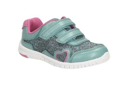 Clarks Azon Maze Trainers in Turquoise