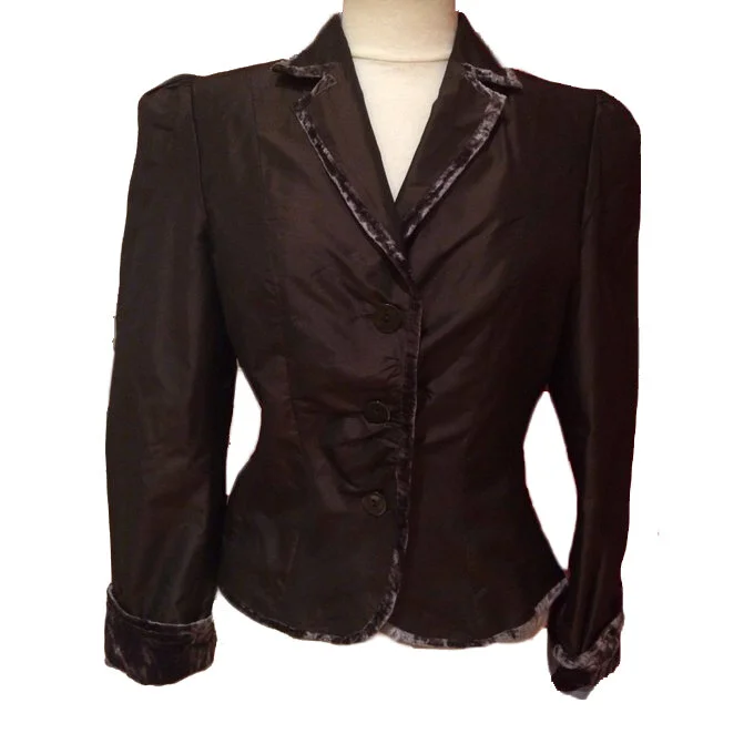 Renato Nucci Velvet Trim Blazer