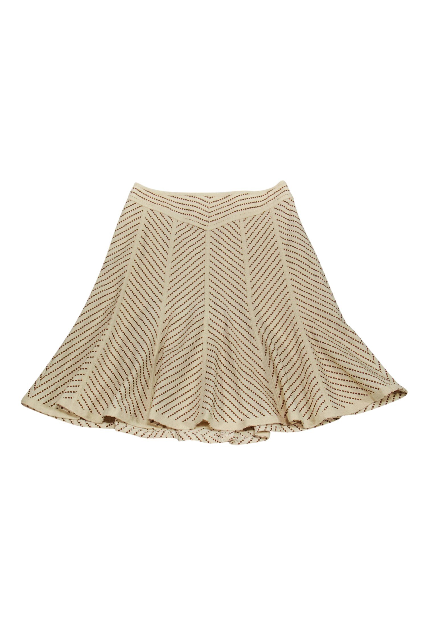 Nanette Lepore Striped Fit and Flare Skirt — UFO No More