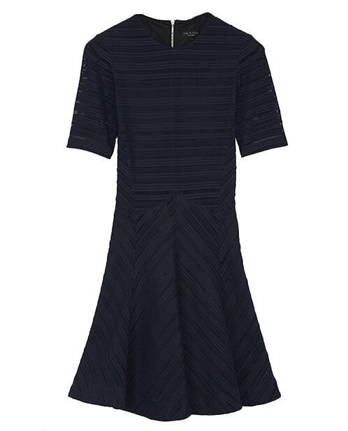 Rag & Bone Basha Long Sleeve Dress in Navy.jpg