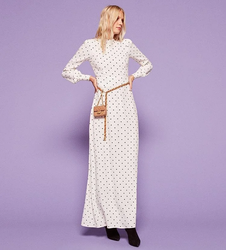 Reformation Carnation Maxi Dress in White