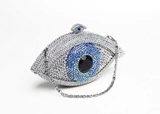 Tágs Evolution Swarovski Crystal Evil Eye Clutch