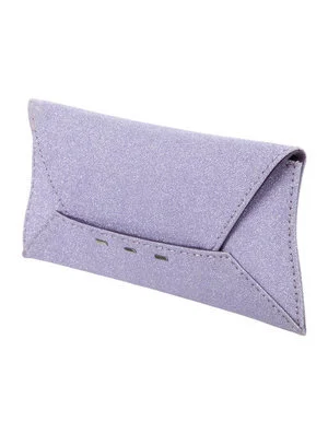 VBH Manila Stretch Sparkle Clutch Bag in Lilac