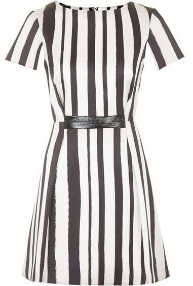 Topshop Striped A-Line Dress.jpg