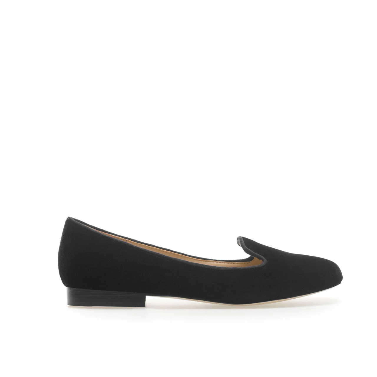 Zara Basic Velvet Slippers