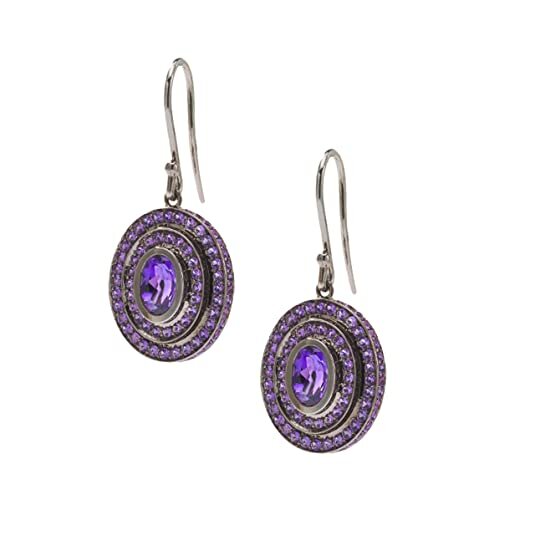 Solange Azagury-Partridge Step Earrings in Sapphire