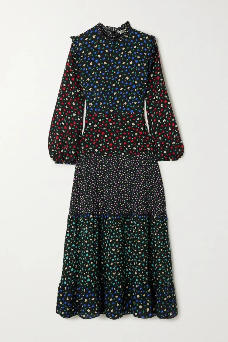 Givenchy Leopard Print Midi Dress in Green  UFO No More