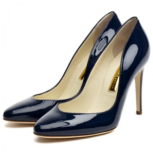 Navy patent hotsell high heels