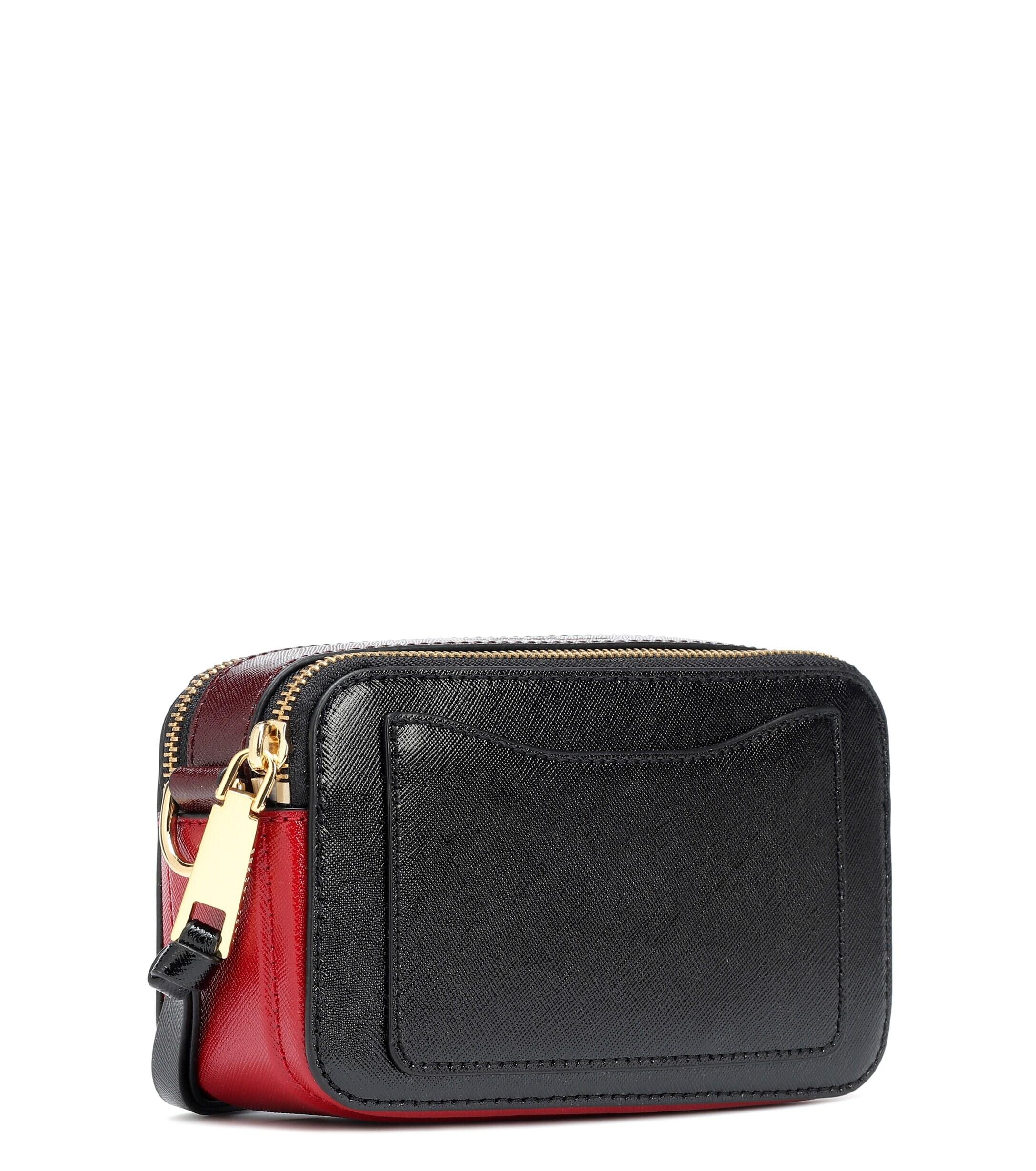 Marc Jacobs The Snapshot Small Camera Bag in Black/Red — UFO No More