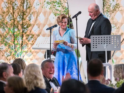 Regal Review: King Harald & Queen Sonja's 80th birthdays - Opera House Gala Dinner
