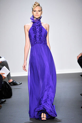 Andrew Gn Halter Ruffle Gown — UFO No More