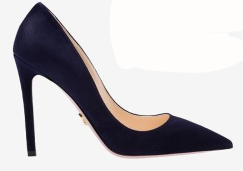 Prada Pointed Toe Studded Pumps, $110, TheRealReal