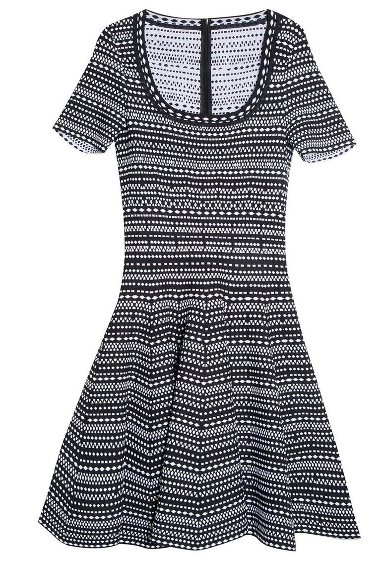 Alaïa Parfum Dress in Grey