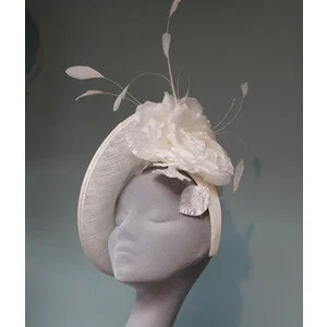 Jane Taylor Roses Vertical Saucer Hat