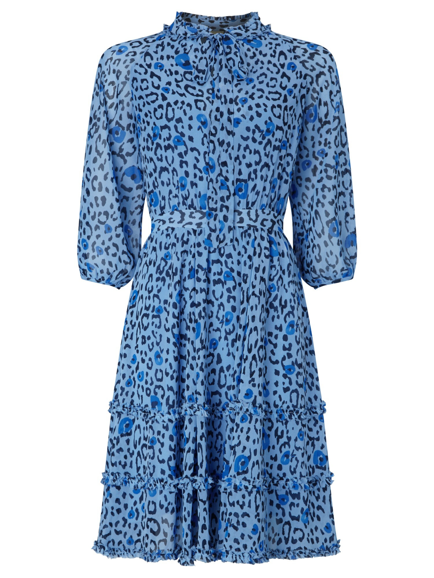 alice temperley leopard print dress