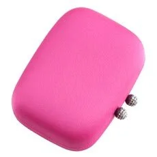 Kotur D'Abo Clutch in Pink Satin