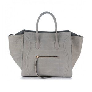 Celine Phantom Tote in Grey Croc UFO No More