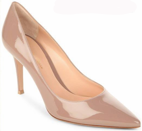 Gianvito Rossi Bari Patent Leather Courts