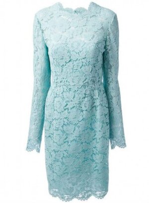 Valentino Lace Dress in Blue — UFO No More