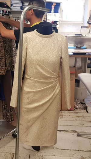 Camilla Thulin Lace Overlay Dress